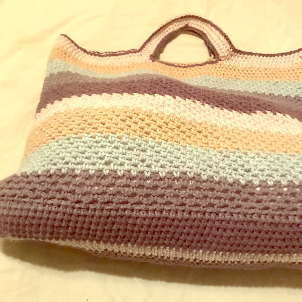 Handmade crochet bag